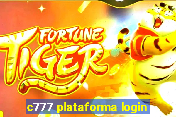 c777 plataforma login